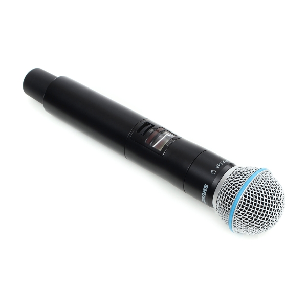 Microfone Sem Fio Profissional Shure QLXD24/B58 Cápsula Beta 58A – L50 (632-696 MHz) - Imagem 7