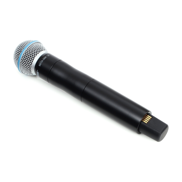 Microfone Sem Fio Profissional Shure QLXD24/B58 Cápsula Beta 58A – L50 (632-696 MHz) - Imagem 6