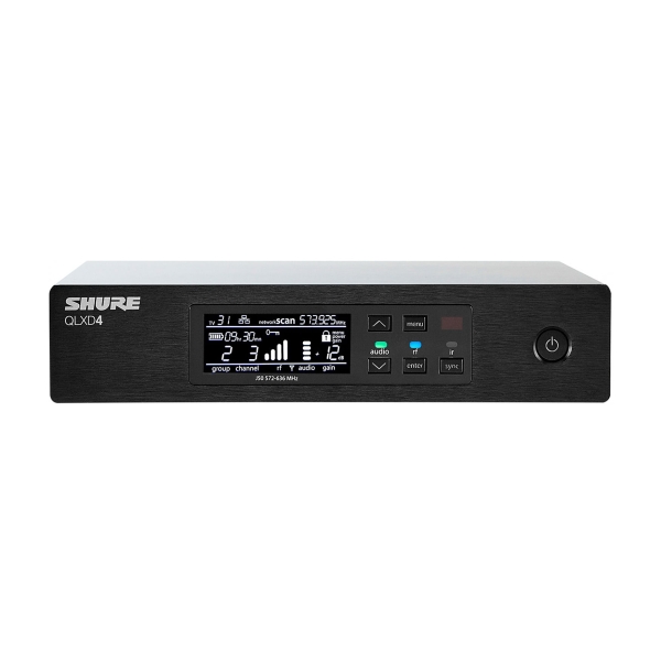 Microfone Sem Fio Profissional Shure QLXD24/B58 Cápsula Beta 58A – L50 (632-696 MHz) - Imagem 4