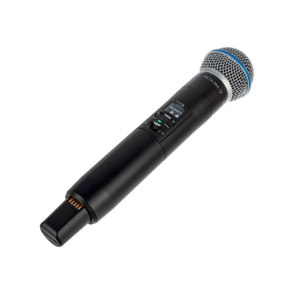 Shure SLXD2/B58 | Transmissor portátil com cápsula Beta 58A – G58 470-514MHz - Imagem 2