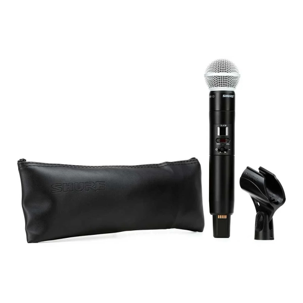 Shure SLXD2/SM58 | Transmissor portátil com cápsula SM58 - G58 470-514MHz - Imagem 4
