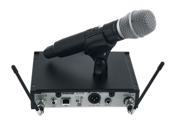 Shure SLXD24/SM86 Sistema de Microfone Sem Fio Digital – Frequência G58 (470–514 MHz) - Imagem 2