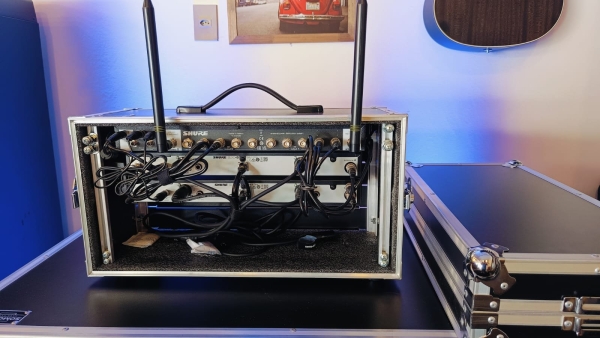 Setup Completo no Rack, Sistema Shure Wireless Digital SLX-D - G58 Frequência Homologada Anatel 470-514MHz - Imagem 18