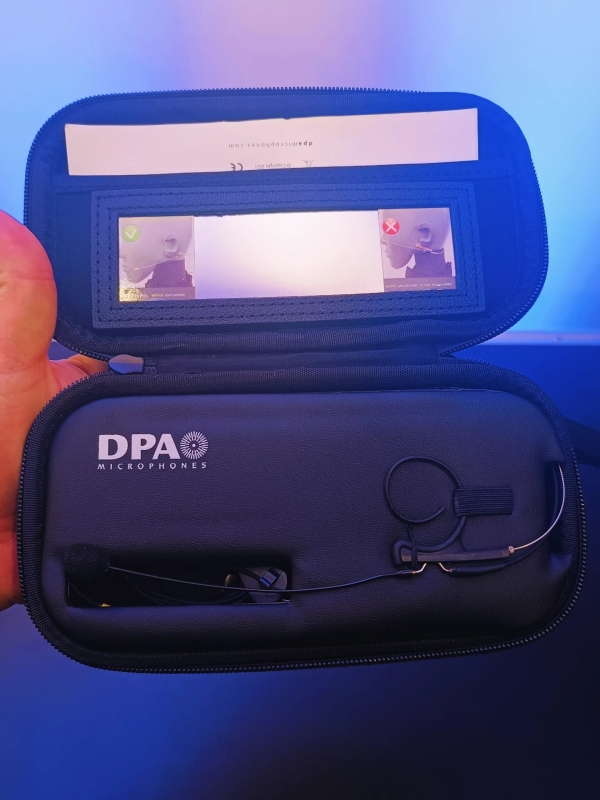 Microfone Headset DPA 4288-DC-F-B10-LH Cardioide Direcional TA4F  | Semi Novo | Acompanha Case - Imagem 29