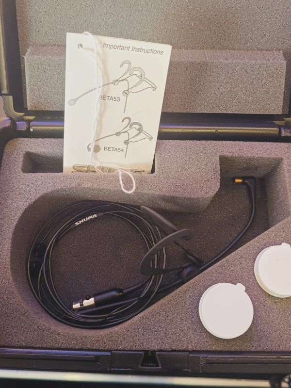 Microfone Headset Shure WBH54 Supercardioide – Alta Qualidade Para Voz Principal e Backing Vocal - Imagem 36