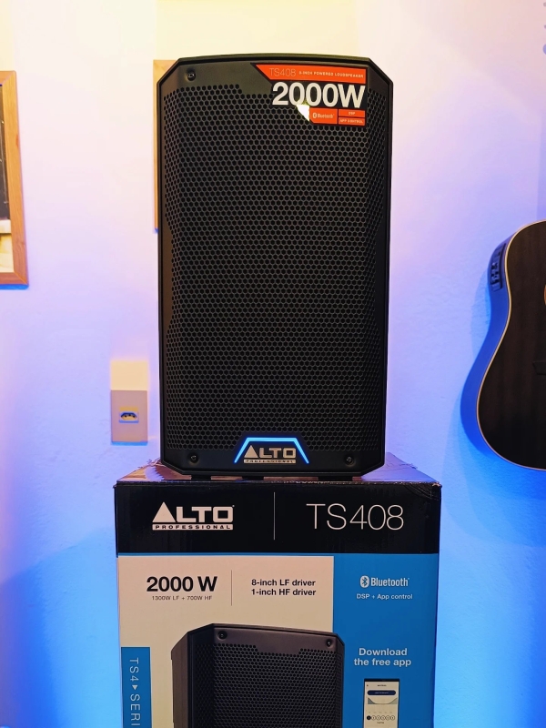 Alto Professional TS408 – Caixa Ativa de 8” e 2000W com Bluetooth®, DSP e App de Controle (220V) - Imagem 14