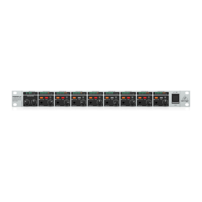 Behringer HA8000 Amplificador de Fones de Ouvido com 8 canais