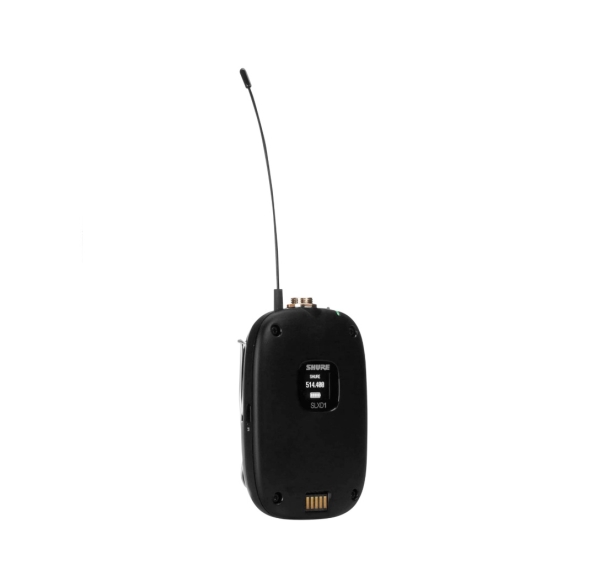 Transmissor Bodypack Shure SLXD1 G58 – Linha Digital Profissional SLX-D - Imagem 11
