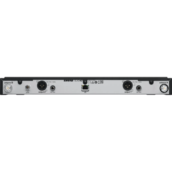 Sistema de Microfone Sem Fio Duplo Shure SLXD24D/B58 G58 – Com 2 Transmissores SLXD2 e Cápsulas BETA 58A - Imagem 6
