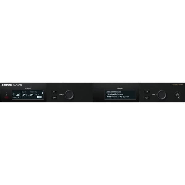 Sistema de Microfone Sem Fio Duplo Shure SLXD24D/B58 G58 – Com 2 Transmissores SLXD2 e Cápsulas BETA 58A - Imagem 5