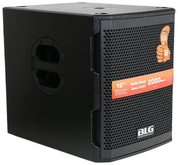BLG BW14‑12WA1 – Subwoofer Ativo 12″ | 1000 W RMS / 2000 W Pico | 134 dB | Bivolt - Imagem 5