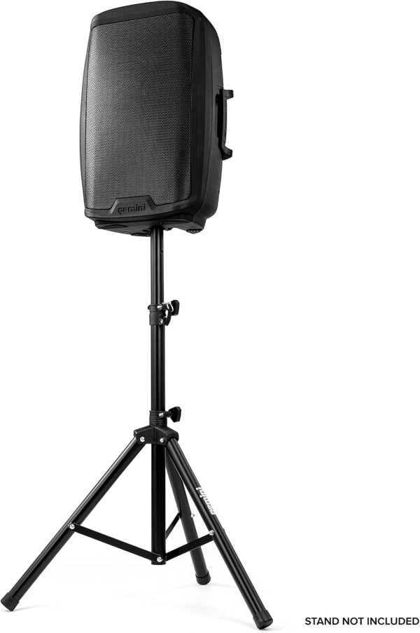 Caixa de Som Ativa Gemini AS-2112P 12” 1500W Pico - Portátil, Bi-Amplificada - Bivolt - Imagem 4