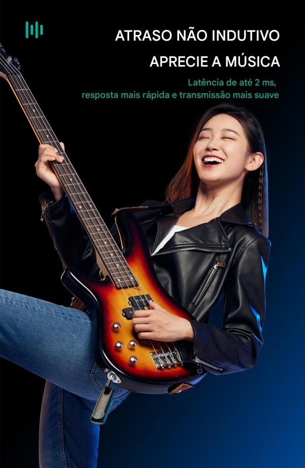 Swiff Audio WS-70+ Plus – Sistema Sem Fio Profissional para Instrumentos Musicais - Imagem 11