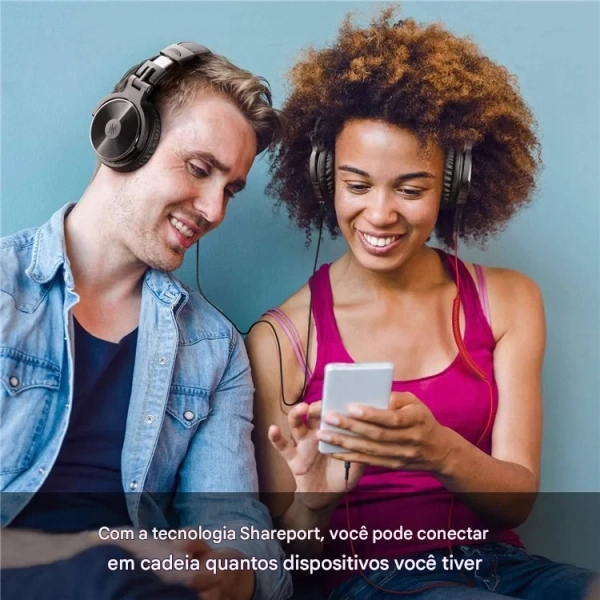 Fone de Ouvido Profissional OneOdio Pro-10 – Preto - Imagem 5