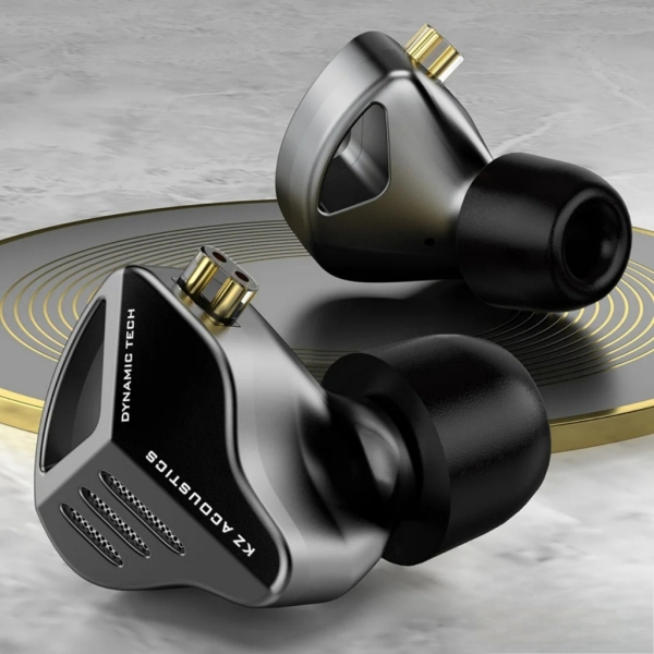 KZ ZVX PRO Fone In-Ear Profissional – Driver Magnético, Som Premium e Estilo Metálico (black) - Imagem 2