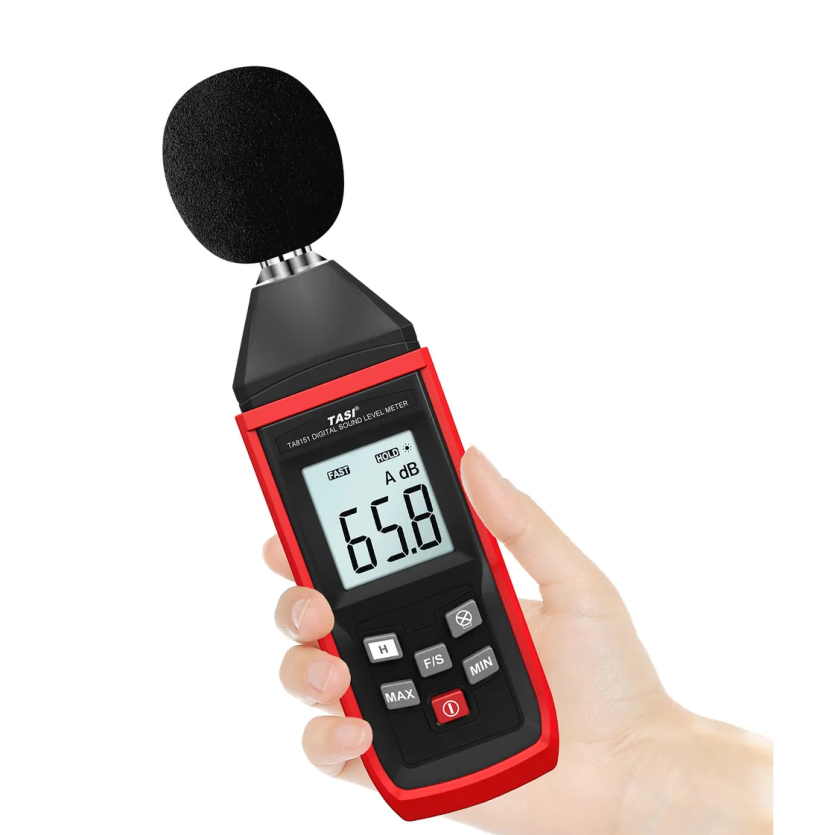 Medidor Aferidor De Nível De Decibéis Som, Ruídos 30-130db