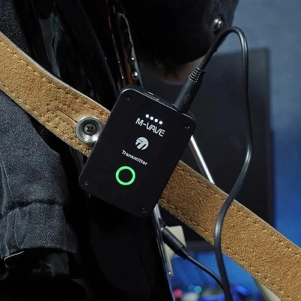 Transmissor M-VAVE WP-9 In-Ear Wireless 2.4GHz – Som Profissional (Apenas Transmissor) - Imagem 4