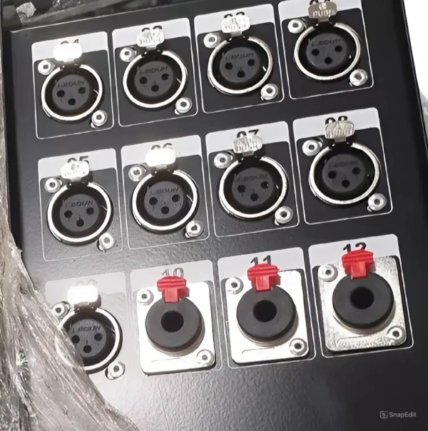 Medusa de Áudio Profissional 12 Vias com Cabo 18m e Conectores XLR/P10 - Imagem 6