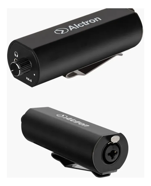 Amplificador de Fone Alctron HA-8 – Monitoramento Individual com Entrada XLR/P10, Mono/Estéreo - Imagem 8