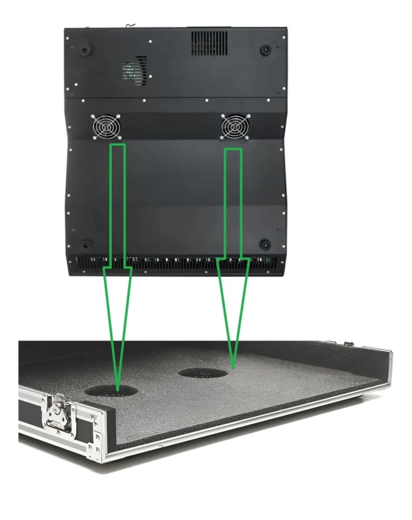 Hard Case Personalizado Para Mesa Digital Allen & Heath SQ5 – Proteção Profissional Sob Medida - Imagem 8