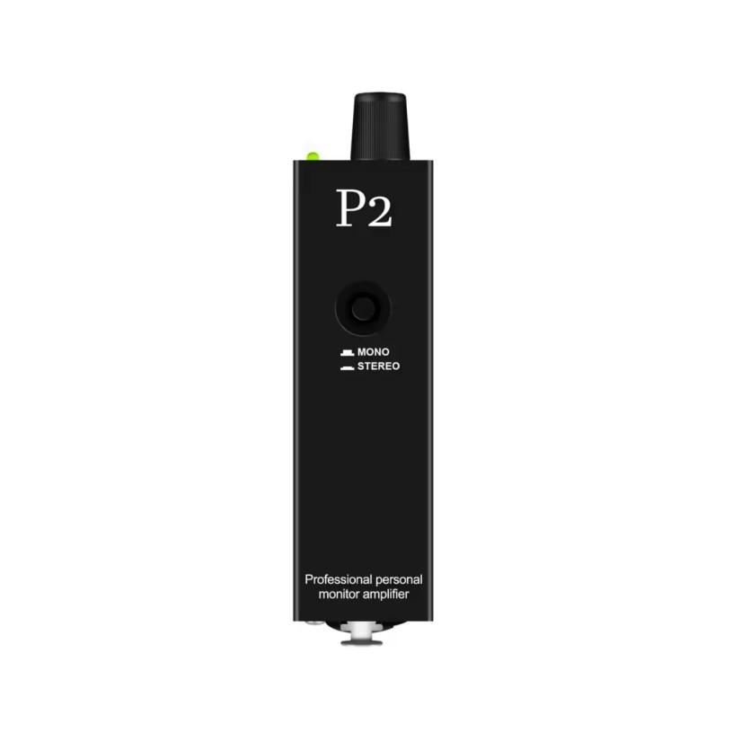 Amplificador de Fone P2 – Power Play Individual com Entrada XLR/P10, Mono/Estéreo