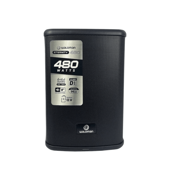 Caixa Ativa Compacta Portátil Waldman Eternity ET-480 Bateria Recarregável