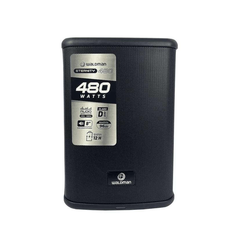Caixa Ativa Compacta Portátil Waldman Eternity ET-480 Bateria Recarregável