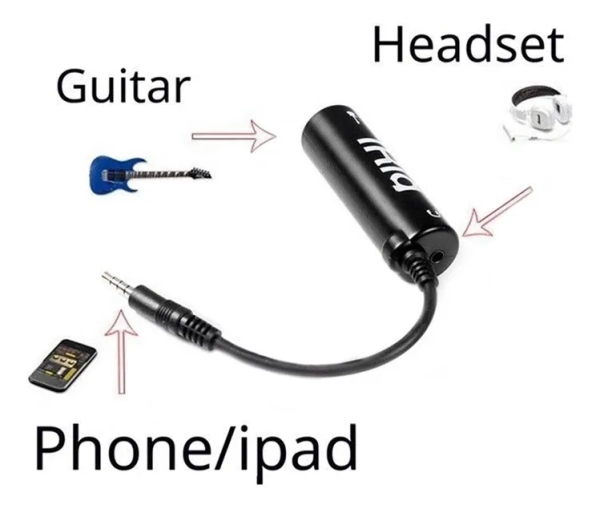 Interface de Áudio iRig Primeira Geração – Compatível com Android, iOS e iPad – Live Conecte sua Guitarra ou Instrumentos com Alta Qualidade! - Imagem 11