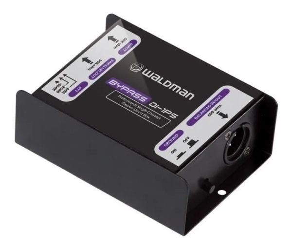 Direct Box Passivo Waldman DI-1PS - Solução Profissional em Sinal Balanceado - Imagem 6