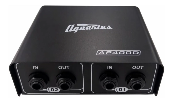Direct Box Duplo Passivo Aquarius AP400D – Solução Profissional e Robusta para Palco e Estúdio - Imagem 4