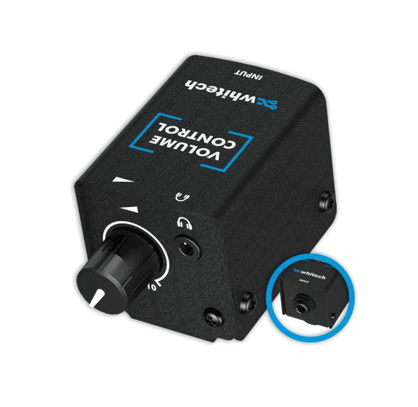 Controlador de Volume Fone - Whitech VC1 – Controle Total no Volume do Seu Retorno In-Ear