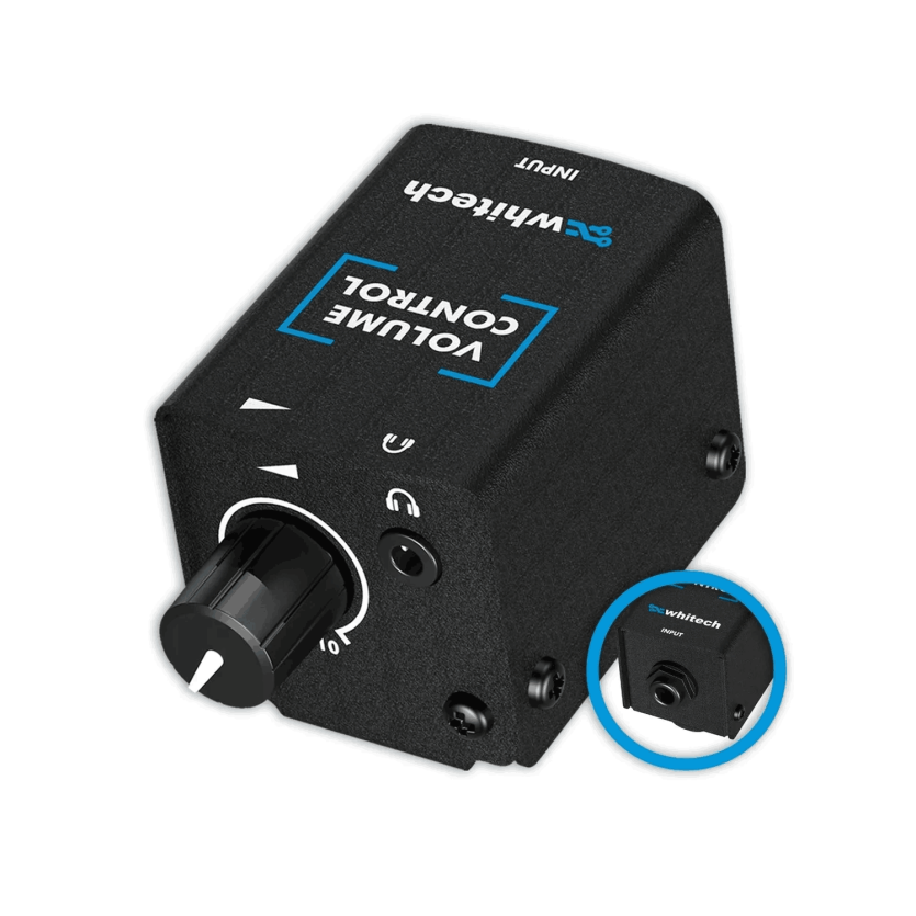 Controlador de Volume Fone - Whitech VC1 – Controle Total no Volume do Seu Retorno In-Ear