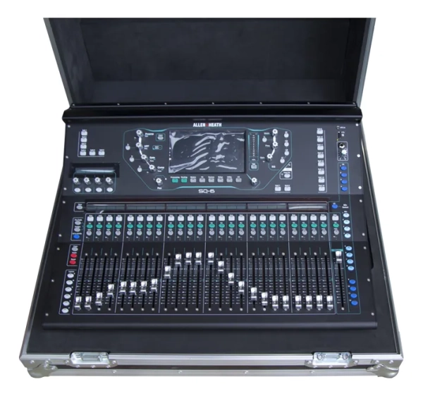 Hard Case Personalizado Para Mesa Digital Allen & Heath SQ5 – Proteção Profissional Sob Medida - Imagem 3