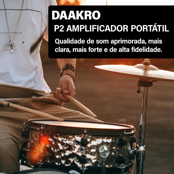 Amplificador de Fone P2 – Power Play Individual com Entrada XLR/P10, Mono/Estéreo - Imagem 9