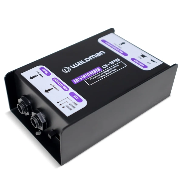 Direct Box Passivo Waldman DI-1PS - Solução Profissional em Sinal Balanceado - Imagem 5