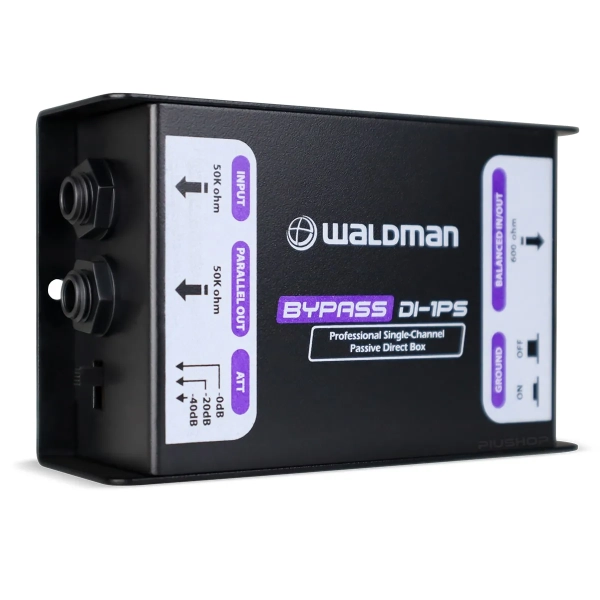 Direct Box Passivo Waldman DI-1PS - Solução Profissional em Sinal Balanceado - Imagem 7