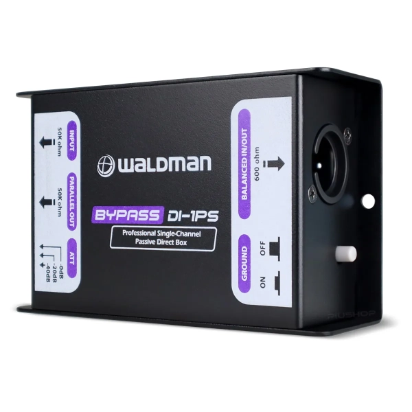 Direct Box Passivo Waldman DI-1PS - Solução Profissional em Sinal Balanceado - Imagem 8