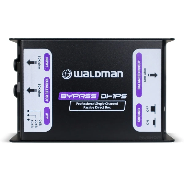 Direct Box Passivo Waldman DI-1PS - Solução Profissional em Sinal Balanceado - Imagem 3