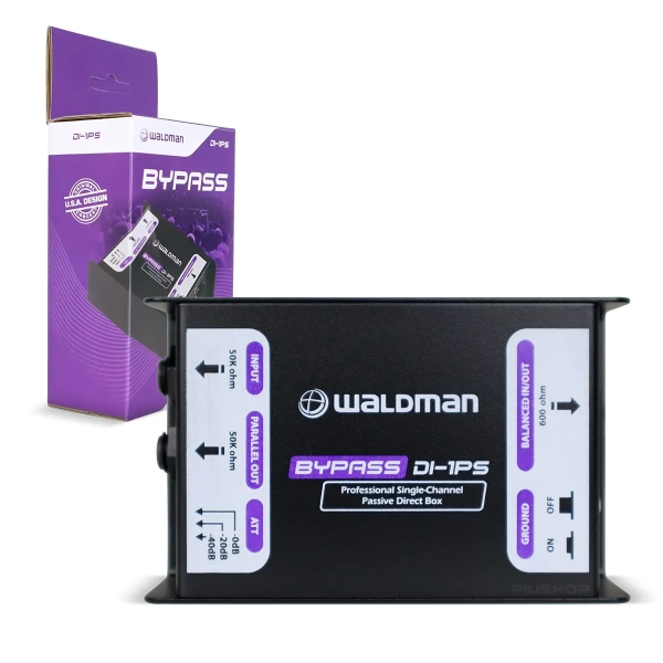 Direct Box Passivo Waldman DI-1PS - Solução Profissional em Sinal Balanceado - Imagem 9