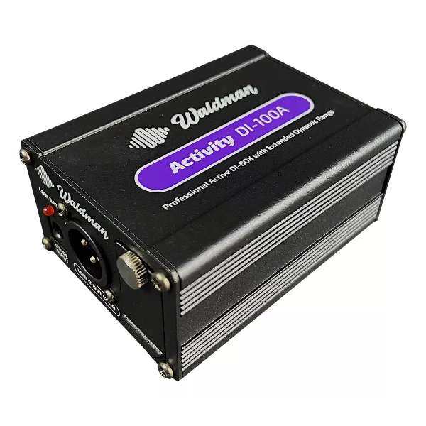 Direct Box Ativo Waldman Activity DI100A – Phantom Power, Ground Lift, Alta Qualida - Imagem 2