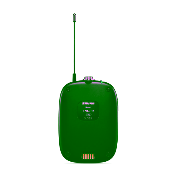 Transmissor Bodypack Shure SLXD1 G58 – Linha Digital Profissional SLX-D