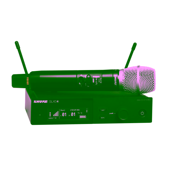 Shure SLXD24/SM86 Sistema de Microfone Sem Fio Digital – Frequência G58 (470–514 MHz)