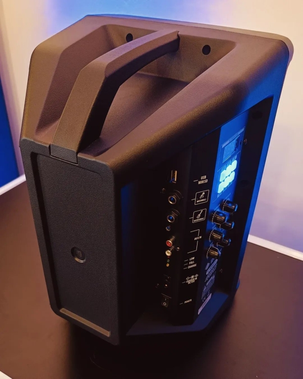 Caixa Ativa Compacta Portátil Waldman Eternity ET-480 Bateria Recarregável - Imagem 7
