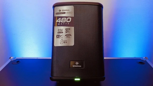 Caixa Ativa Compacta Portátil Waldman Eternity ET-480 Bateria Recarregável - Imagem 5
