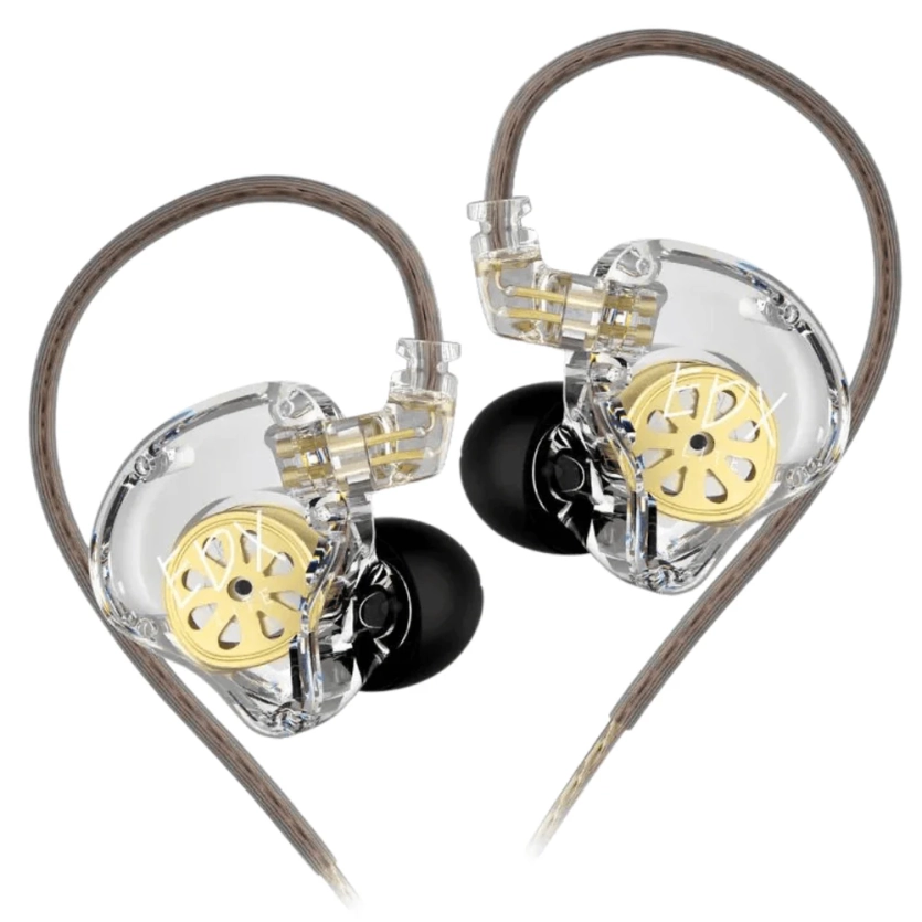 KZ EDX Lite In-Ear | Fone Profissional com Cabo Removível e Graves Poderosos