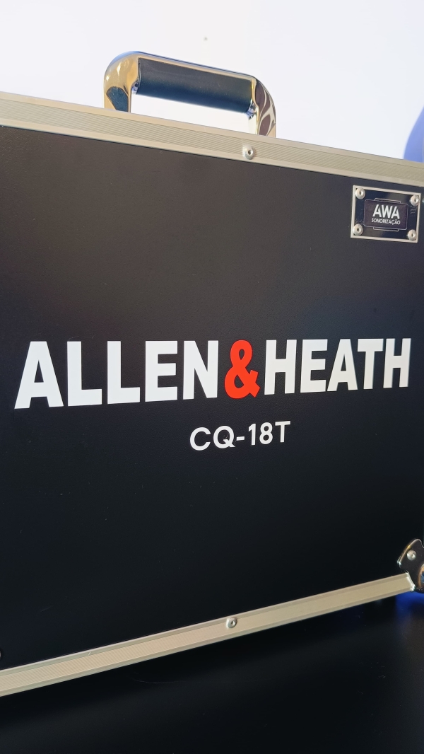 Case Personalizado Para Mesa Digital Allen & Heath CQ-18T – Proteção Profissional Sob Medida - Imagem 11