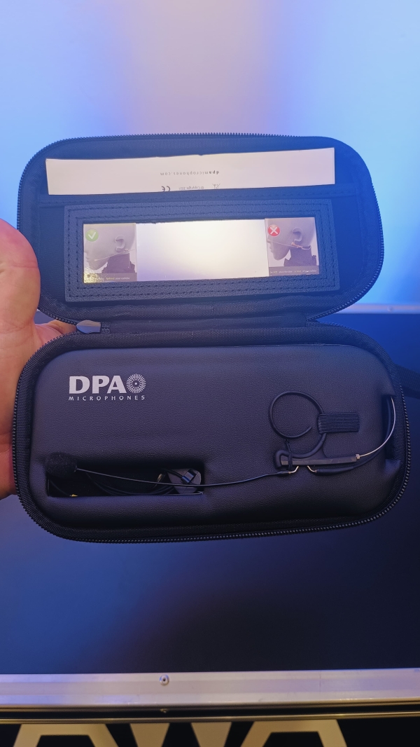 Microfone Headset DPA 4288-DC-F-B10-LH Cardioide Direcional TA4F  | Semi Novo | Acompanha Case - Imagem 17