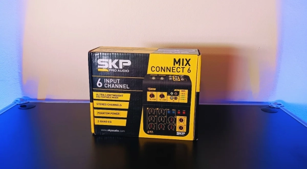 Mesa de Som 6 Canais Compacta SKP Mix Connect 6 - Imagem 14