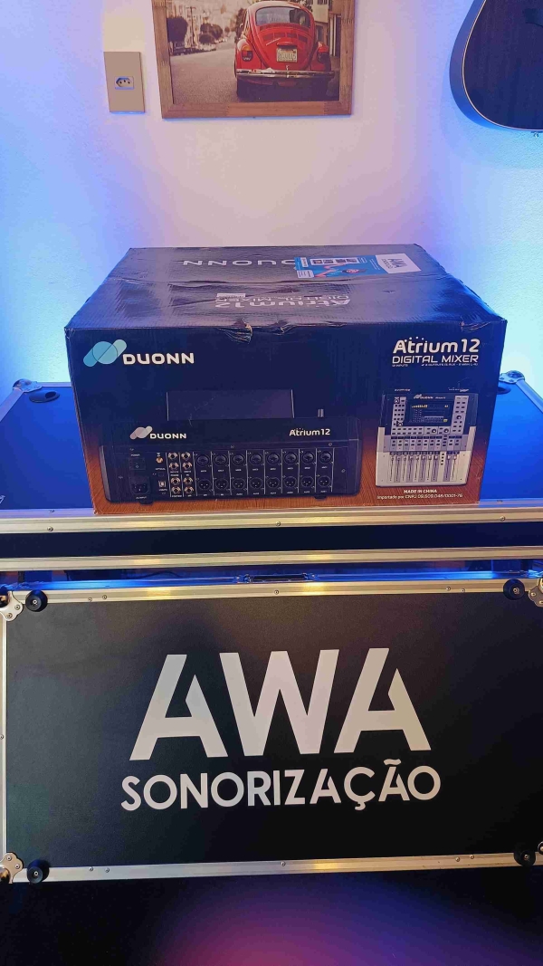 Mesa de Som Digital Duonn ATRIUM 12 – 12 Canais, 6 Auxiliares, Touchscreen, Bluetooth e USB - Imagem 18