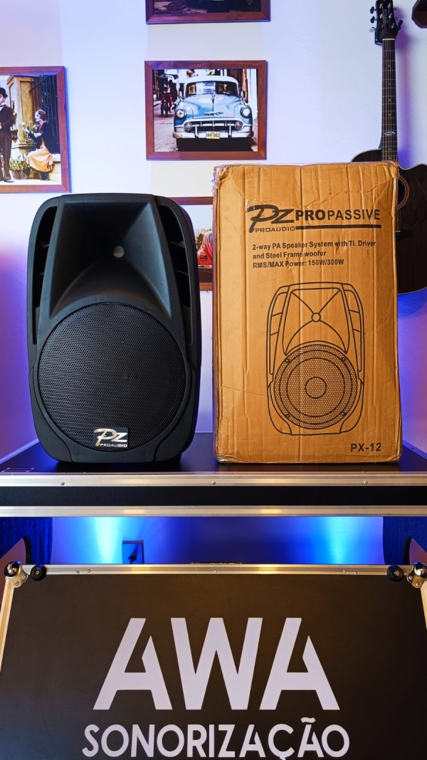 PZ Pro Audio PX-12 Caixa Acústica Passiva 12” – 300W Pico / 150W RMS - Imagem 12